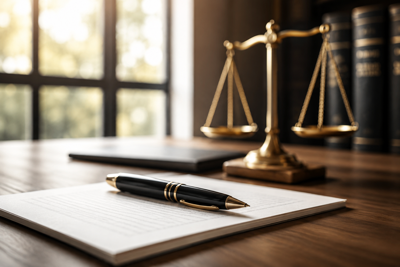 Lawyer desk